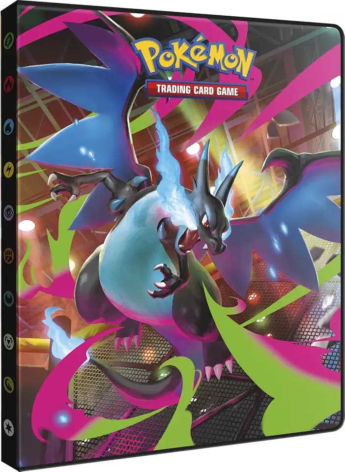 Asmodee - Ultra Pro - Pokemon - Mega-Evolution:Fantasy Flames (ME02): Pokemon Sammelkartenfach - Kapazität 252 Karten - Brettspiele - Zubehör für Sammelkarten