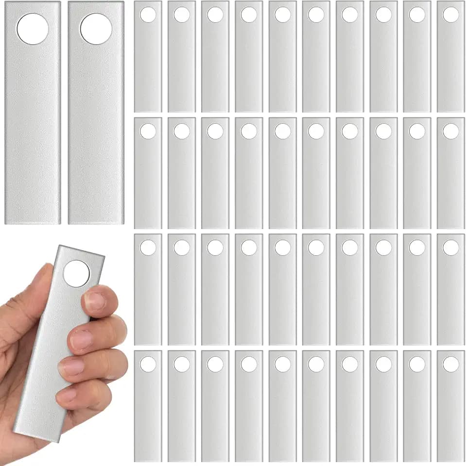 Zonon 104 Pcs 373-173 Rake Teeth Compatible with Bluebird 5001, 539005001 4 (L) x 1 (W) x 0.12 (T) Power Rake Tines Dethatcher Blades Compatible with Billy Goat for Lawn Mower Seeder Turf Machinery