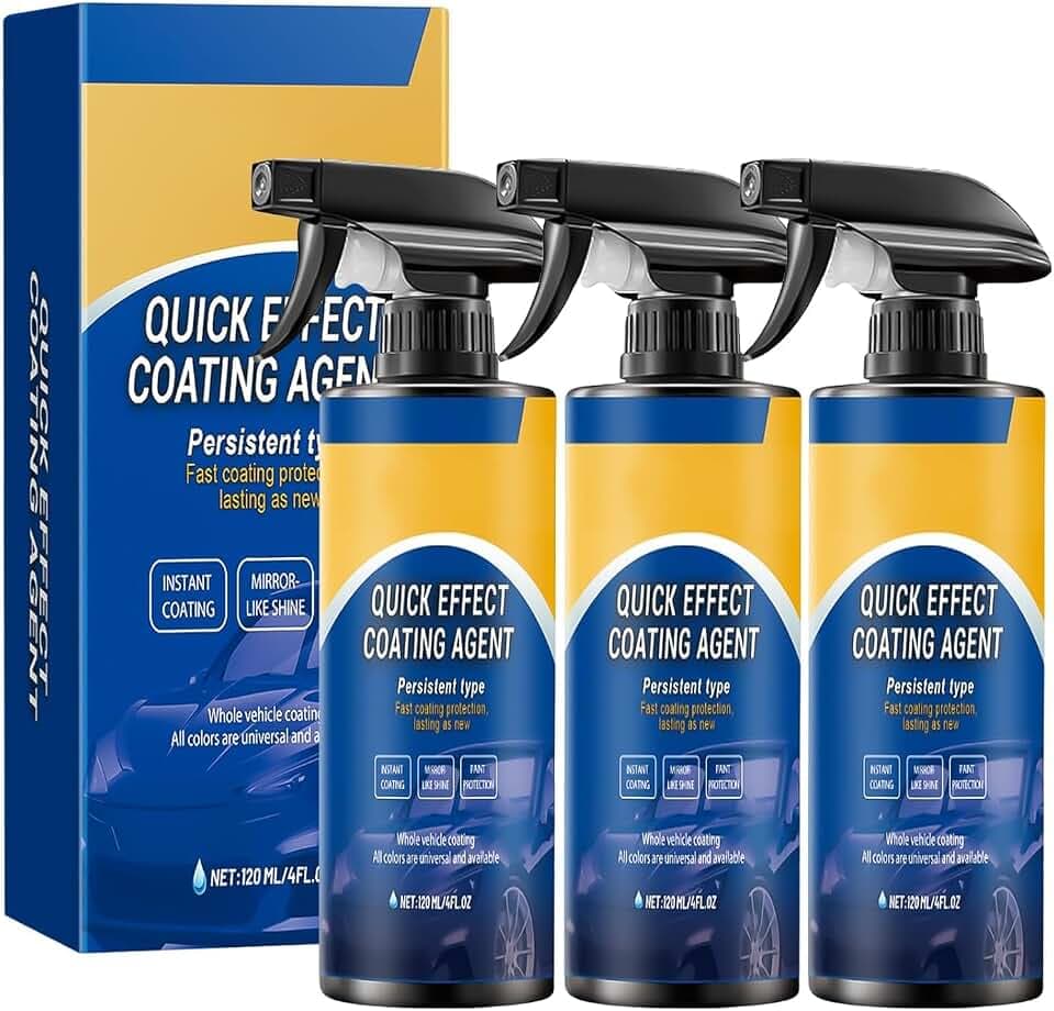 Quick Effect Coating Agent, Sopami Spray Auto, Multifunktionales Beschichtungs- Erneuerungsspray, Spray Coating Agent, Nuracoat Nano Car Sprays, Repariert Kratzer und Abnutzungserscheinungen Schnell
