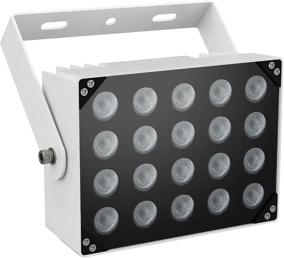 Univivi IR Strahler 20 LEDs, 850nm Beleuchter mit großer Reichweite