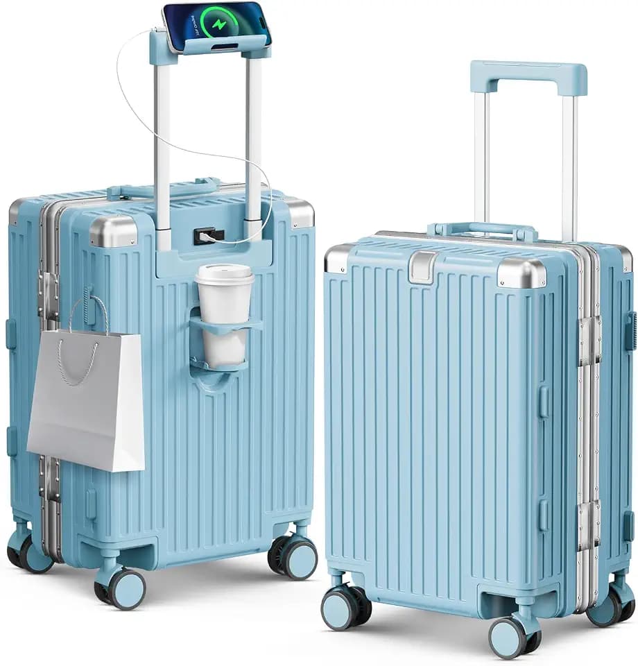 28 Inch Extra Large Luggage with USB Port & TSA Lock