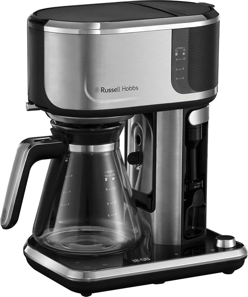 Russell Hobbs Filterkaffeemaschine Attentiv, Programmierbar, 26230-56