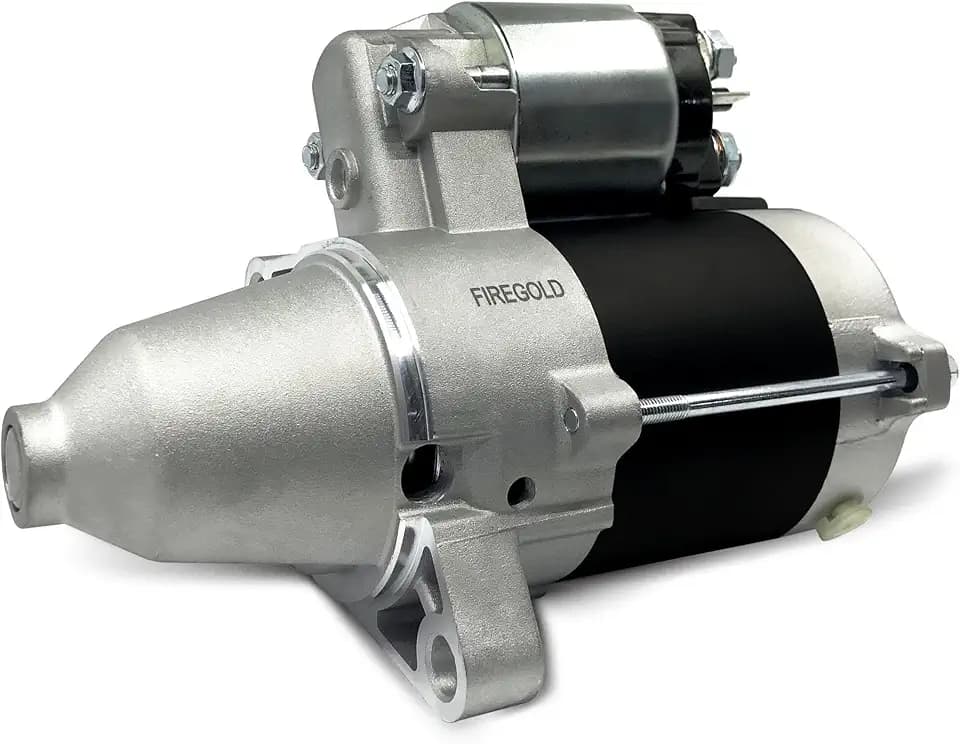 19612 New Starter Motor Compatible with Briggs & Stratton 845760 807383 Vanguard 32HP 35HP 36HP 37HP V-Twin Air Cooled Engine OE: SND0529 410-52156 845639 845640 809054 428000-0230 19612N