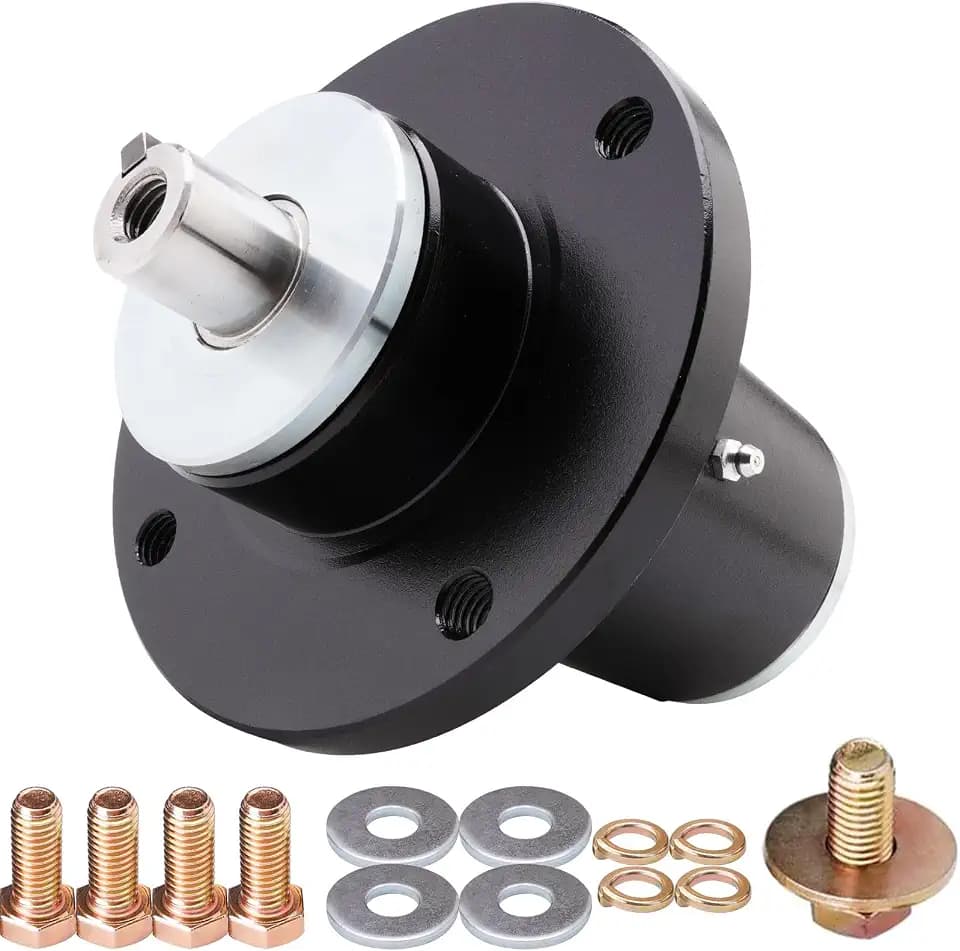 607407 Replace 604255 Spindle Fits for Super Z Super S Hustler ATZ X One with 36" 48" 52" 54" 60" 66" 72" Decks