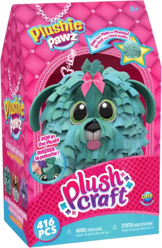 PlushCraft™ Plushie Pawz Shaggy Pup