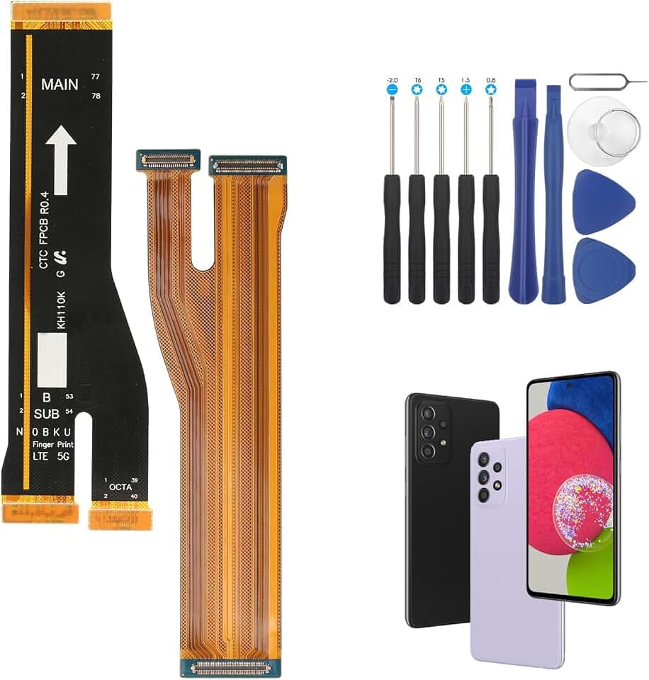 RongZy Flat Flex Kabel Kompatibel mit Samsung Galaxy A52s SM-A528B Mainboard FlexKabel für Samsung Galaxy A52s Mainboard-Verbindung Ersatz