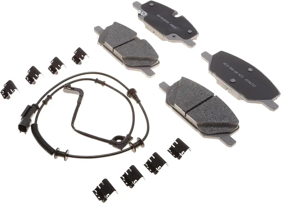 ACDelco Silver 14D2314ACH (19459792) Ceramic Front Disc Brake Pad Set