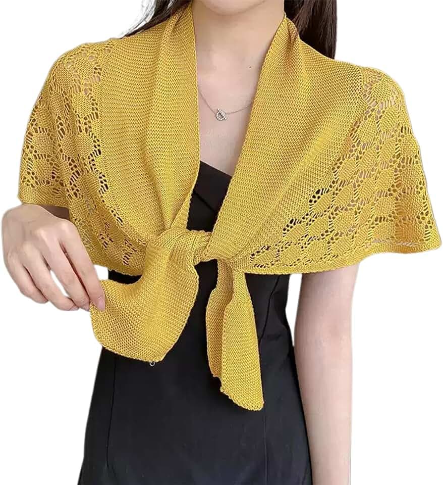 Strickschal, geknotet, Schulter-Poncho, gehäkelt, hohl, Hochzeit, Abendveranstaltung, Geburtstag, elegant, lässig