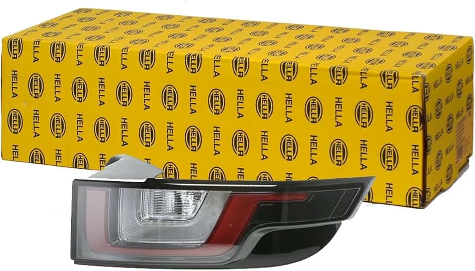 HELLA 2SK 012 379-461 Rückleuchte - Hybrid - Range Rover Evoque (L538) | rauchgrau - ECE/CCC - rechts