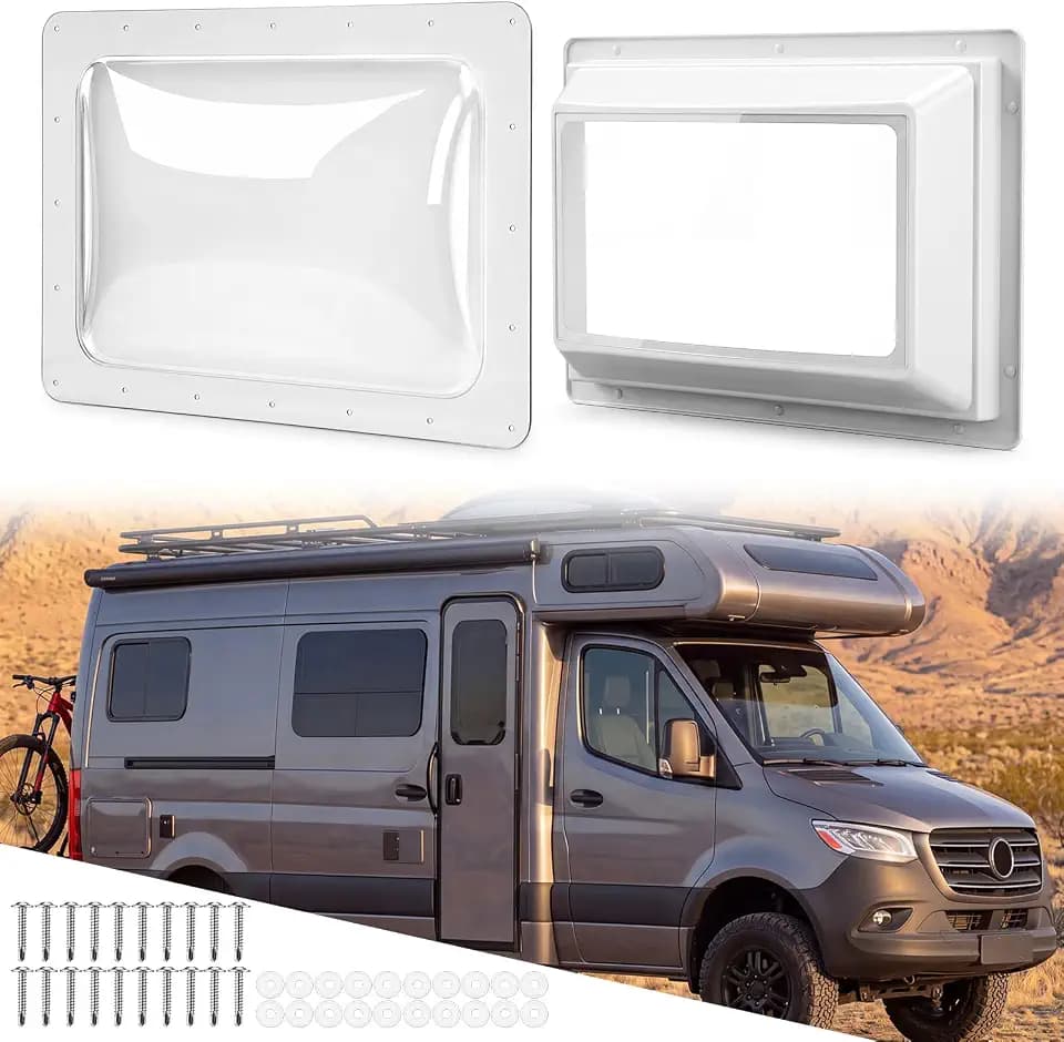 DaisyInner 18 x 26-inch Clear Rv Skylight Replacement, 14 x 22 Opening