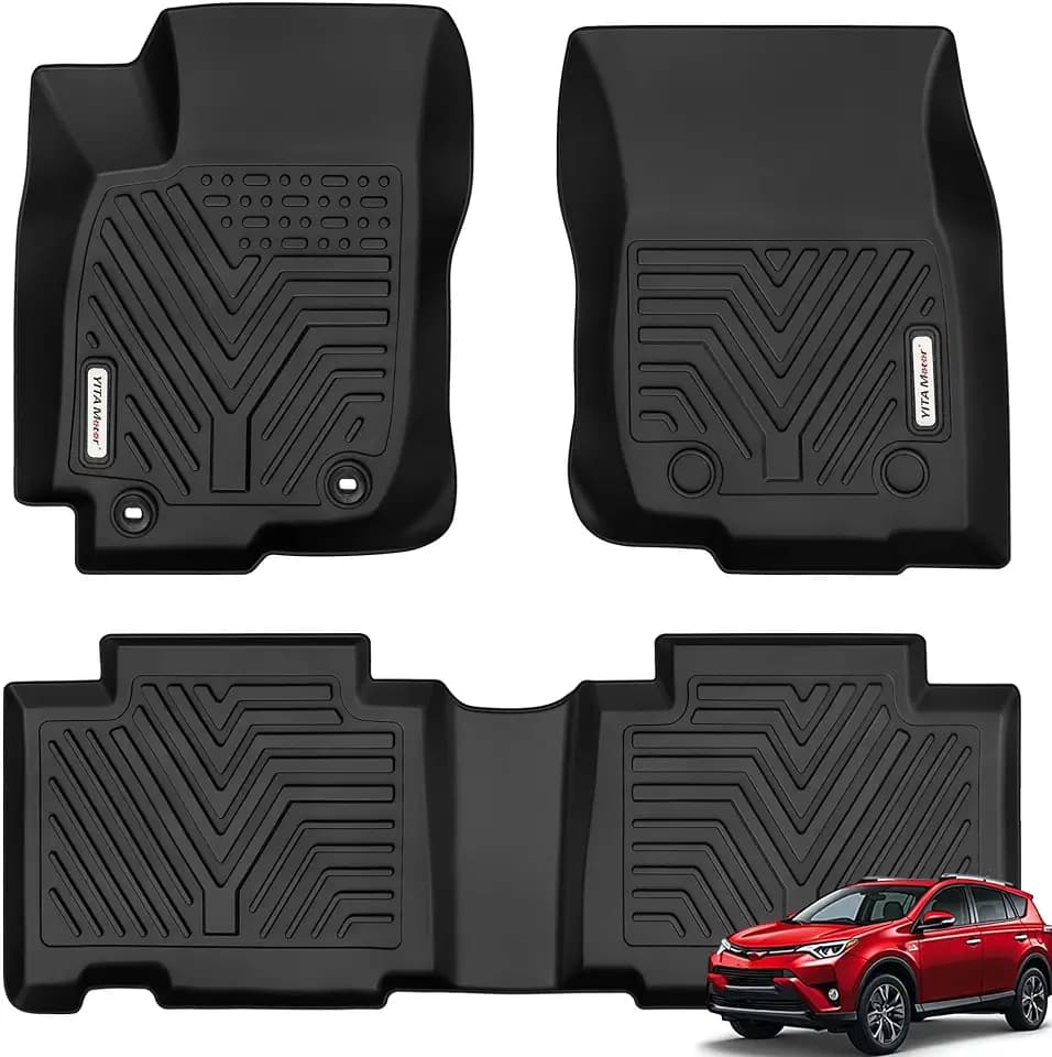YITAMOTOR Floor Mats fit 2013-2018 Toyota RAV4 Standard Not for Hybrid