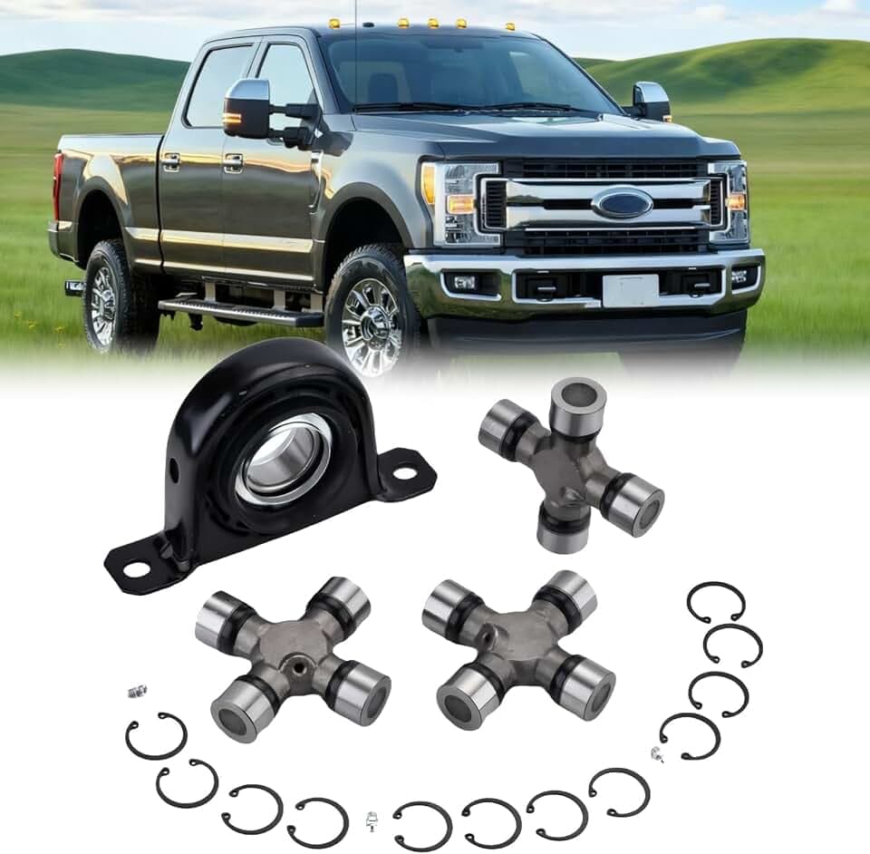 210866-1X hb88508a Rear Drive Shaft Carrier Bearing&U Joint Kit