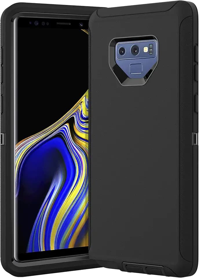 for Samsung Galaxy Note 9 Case,Dropproof Shockproof Heavy Duty Protective for Samsung Note 9 Case, 6.4 Inch(Black)