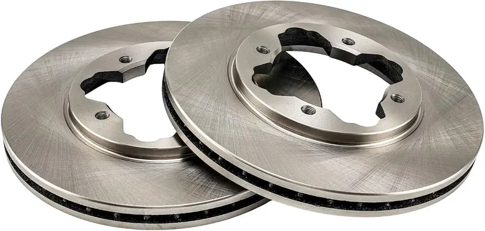 KAC - 259.8mm Front Disc Brake Rotors | Brake Kit for 1990-1997 Accord, 1997 CL 2pcs Automotive Replacement Brake Rotors,3287