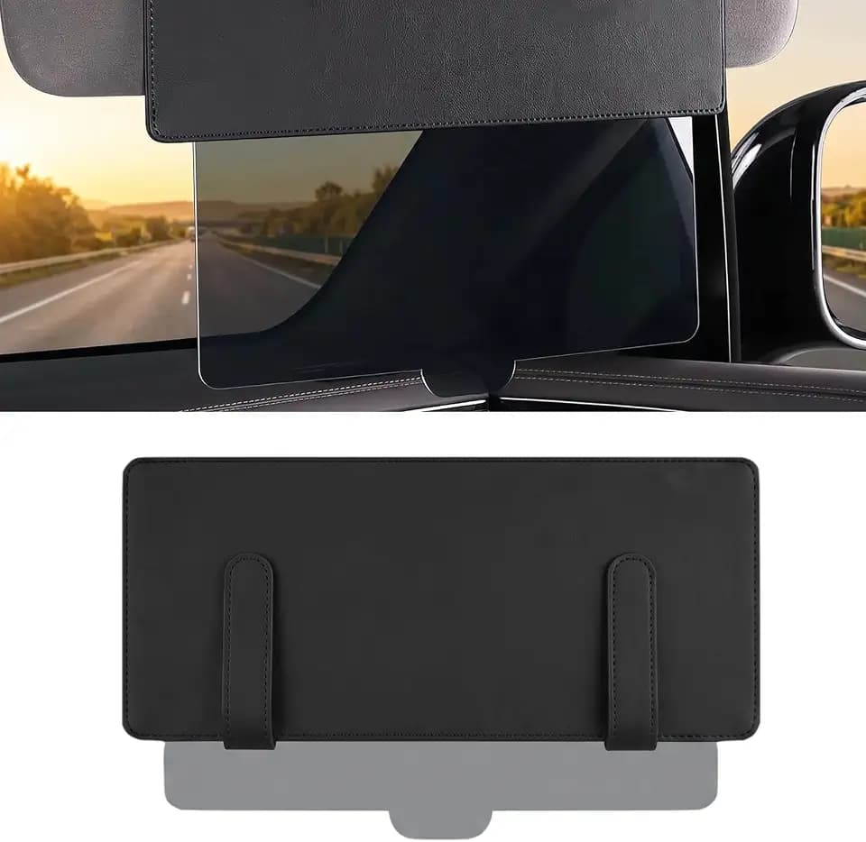 Car Sun Visor Extender, Polarized Anti Glare Sun Blocker with PC Lens
