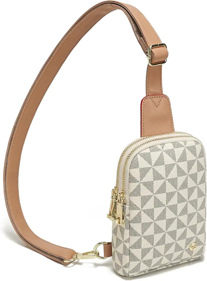 INICAT Anti Theft Crossbody Bag for Women, Small Sling Purse