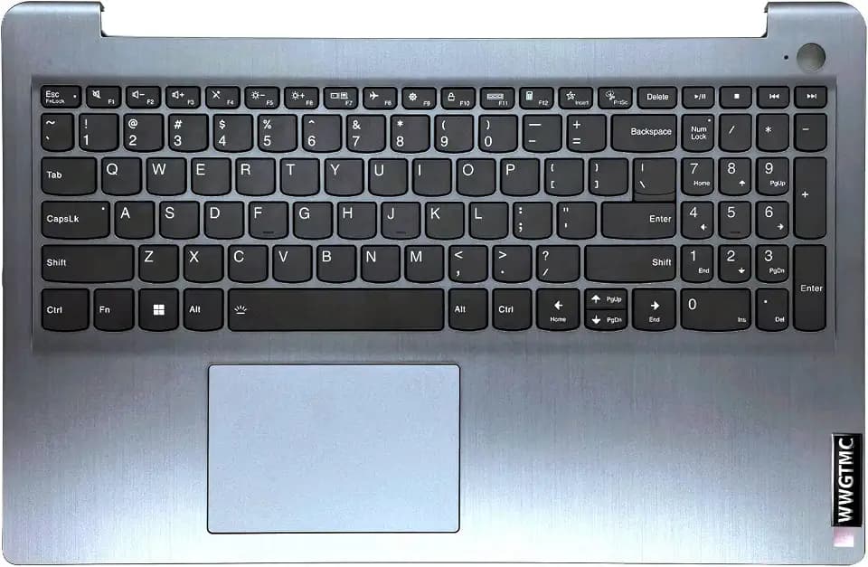 Palmrest with Backlit US Keyboard for Lenovo IdeaPad 3 15IAU7 15ABA7