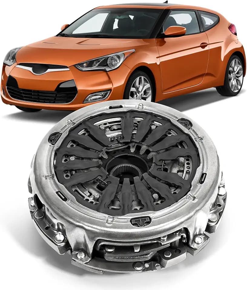 41200-2A001 Double Clutch Set,Dual Clutch Transmission,Compatible with Hyundai Veloster 2012 2013 2014 2015 2016 2017,L4 1.6L,Replacement#41200-2A001,412002A000,412002A001