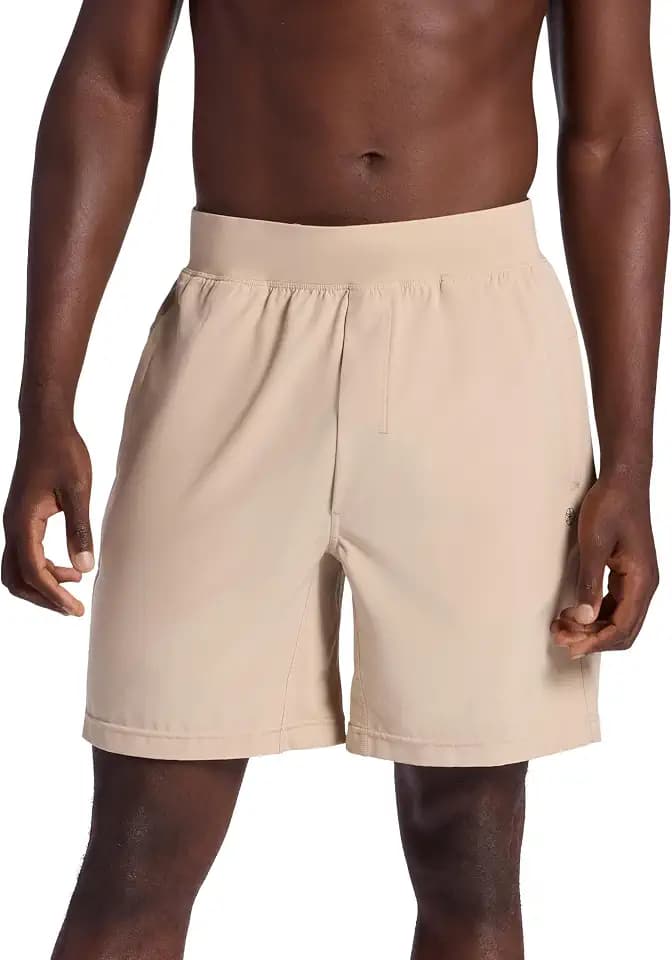 Gaiam Men's Hatha 7” Short, Standard Fit, Stretch Lightweight Material, Moisture-Wicking