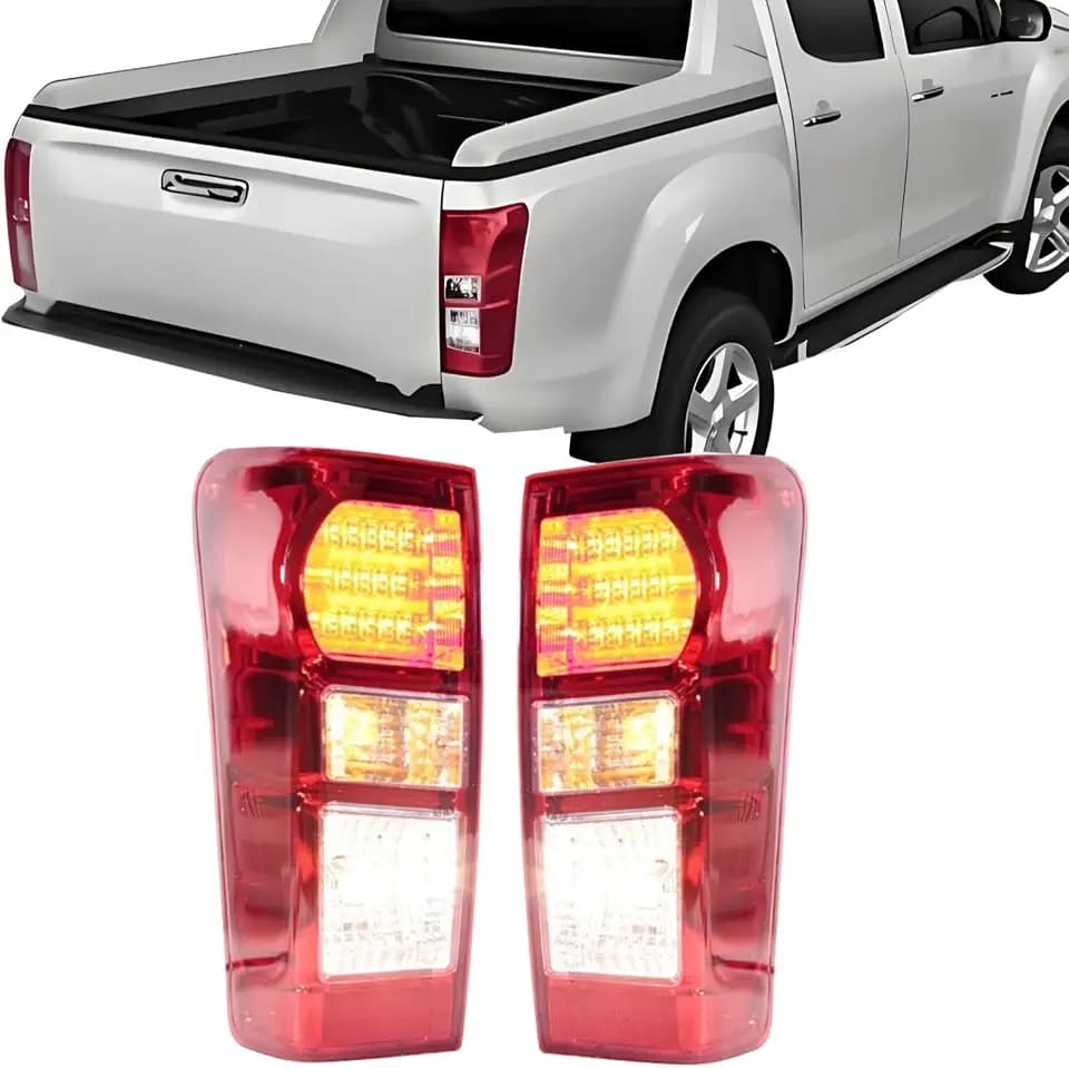 Tail Light Assemblies Compatible With Isuzu D-max Dmax 2012-2018