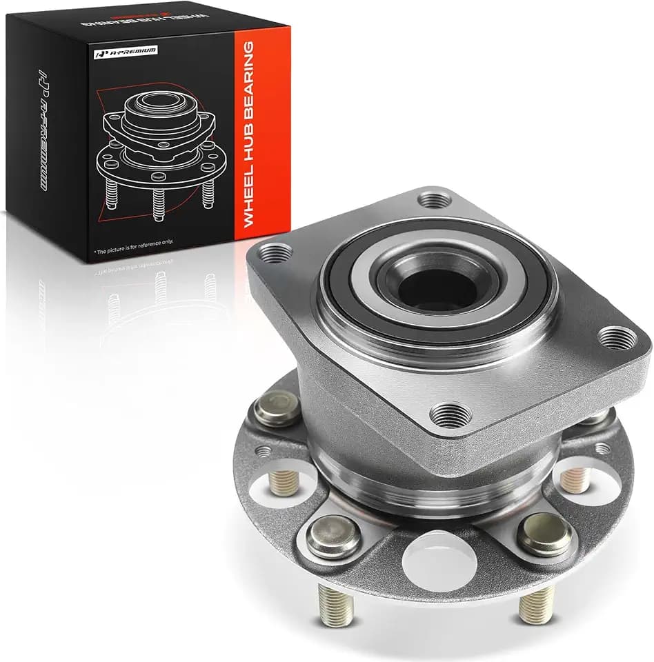 A-Premium Rear Wheel Bearing and Hub Assembly with 5-Lug