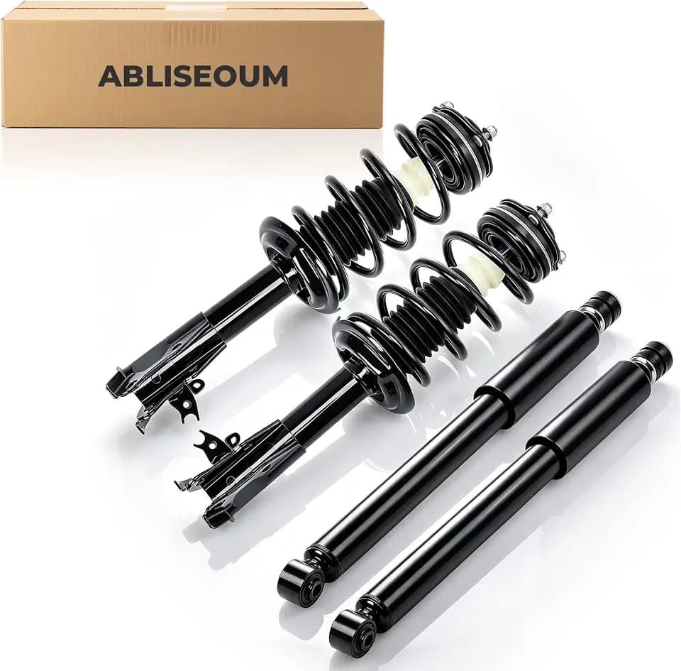 Front and Rear Complete Struts Compatible with Honda Civic
