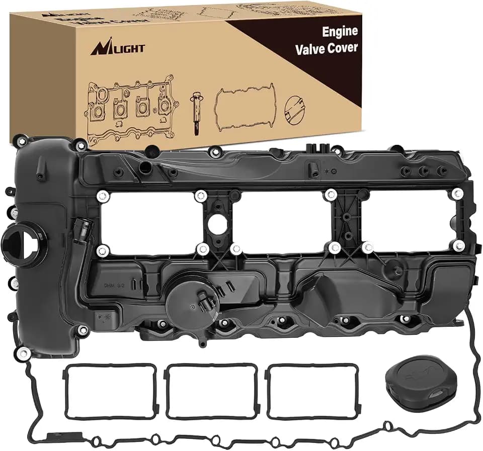 Nilight N55 Engine Valve Cover for BMW, Replace# 11127570292 E346-AS