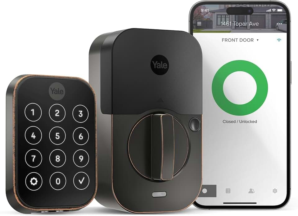 Yale Assure Lock 2 Tastenfreier Touchscreen mit WLAN in ölgeriebener Bronze