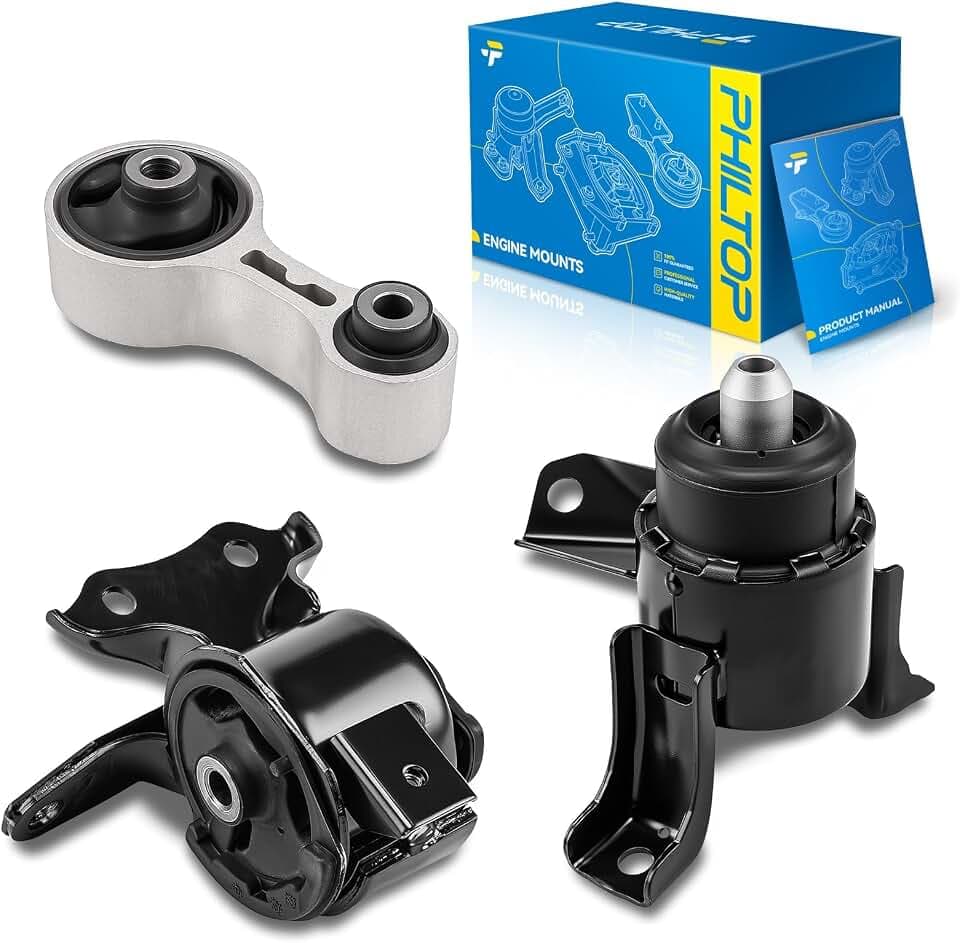 PHILTOP Set of 3 Engine Mounts for 2003-2005 Mazda 6 2.3L