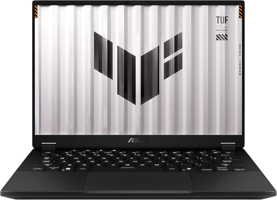 ASUS TUF Gaming A14 Copilot+ PC Gaming Laptop, 14” WQXGA 16:10 165Hz Display, AMD Ryzen™ AI Max+ 392 Processor, 32GB LPDDR5X, 1TB PCIe® Gen 4.0 SSD, Wi-Fi 6E, Windows 11 Home, FA401, Jaegar Gray