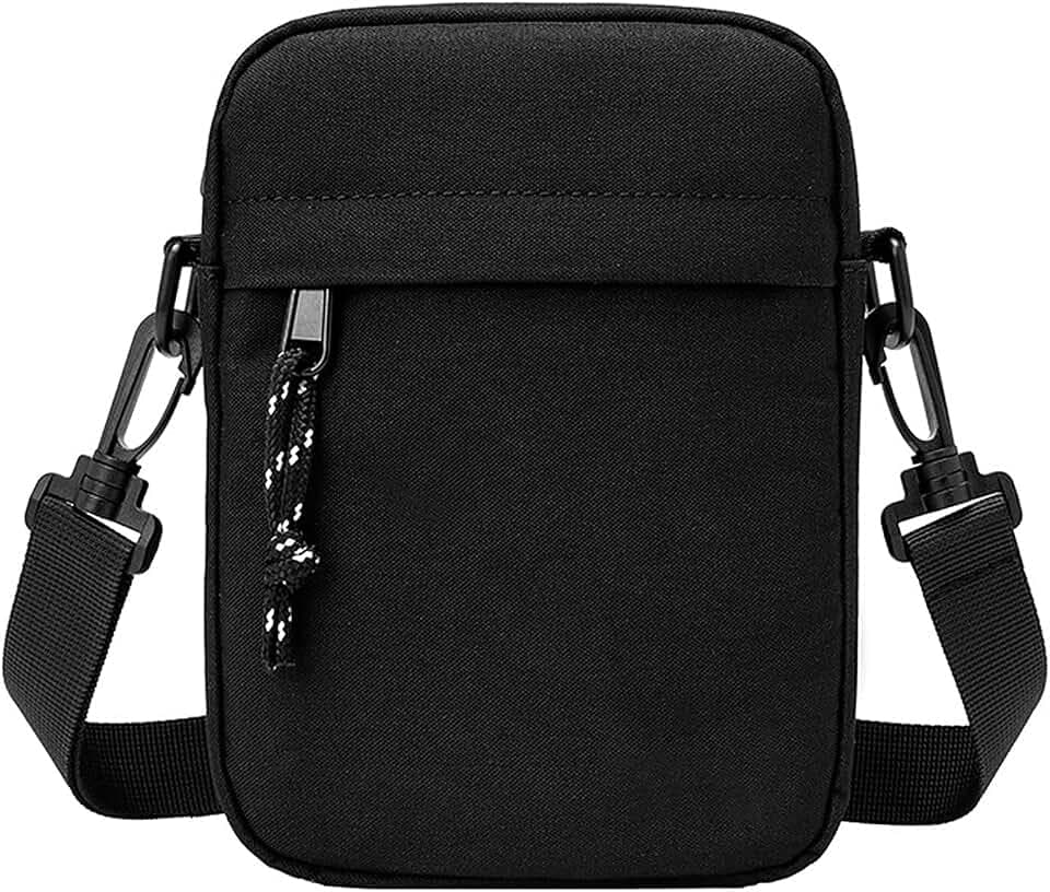 Long Keeper Umhängetasche Herren Damen - Schultertasche Klein Tasche Herren Handy Geldbörse Umhängetasche Messenger Bag, Wasserdichte Crossbag Handtasche Unisex