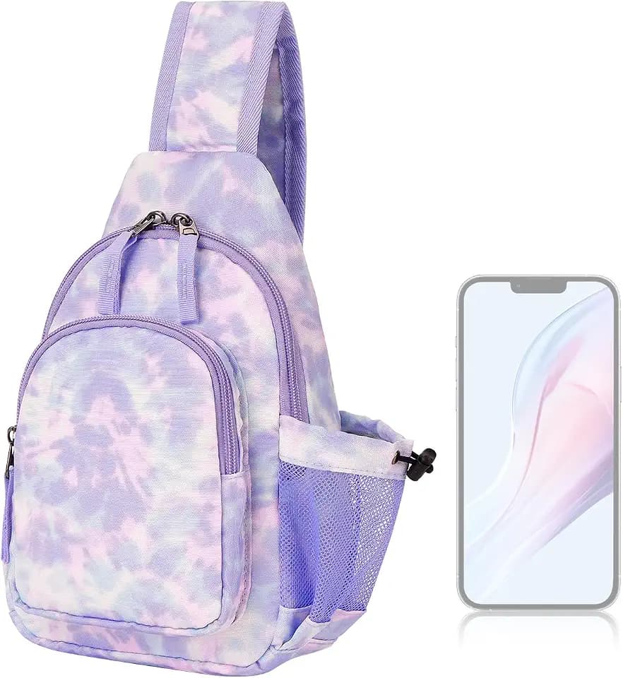 Choco Mocha Girls Sling Bags Kids Crossbody Bag for Girls Kids Sling Bags Ages 8-12 Girl Purse Christmas Purses Gifts