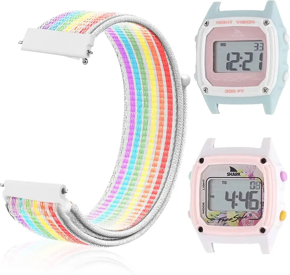 Replacement Nylon Band Compatible for Freestyle Shark Classic Watch
