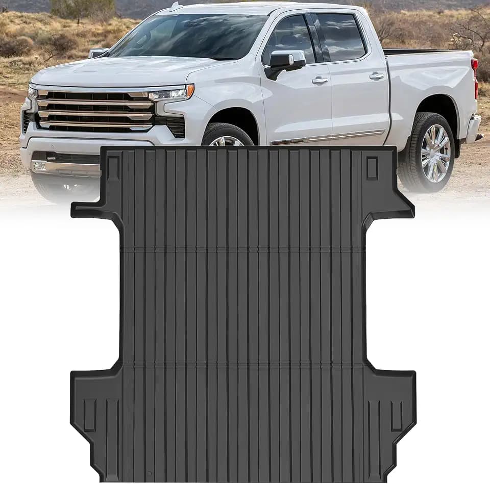 Nilight Truck Bed Mat for 2019-2026 Chevy Silverado 1500/GMC Sierra 1500