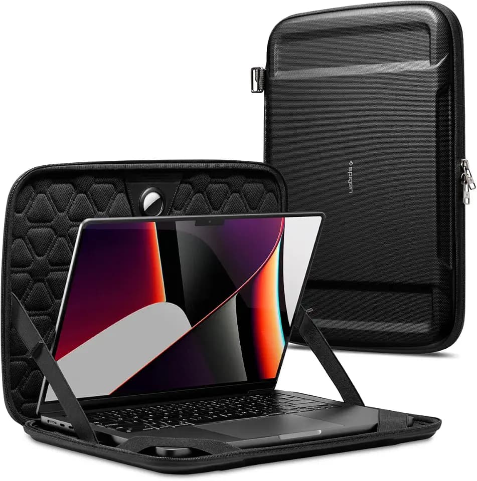 Spigen Rugged Armor Pro Case, 16-Inch MacBook Pro/Air