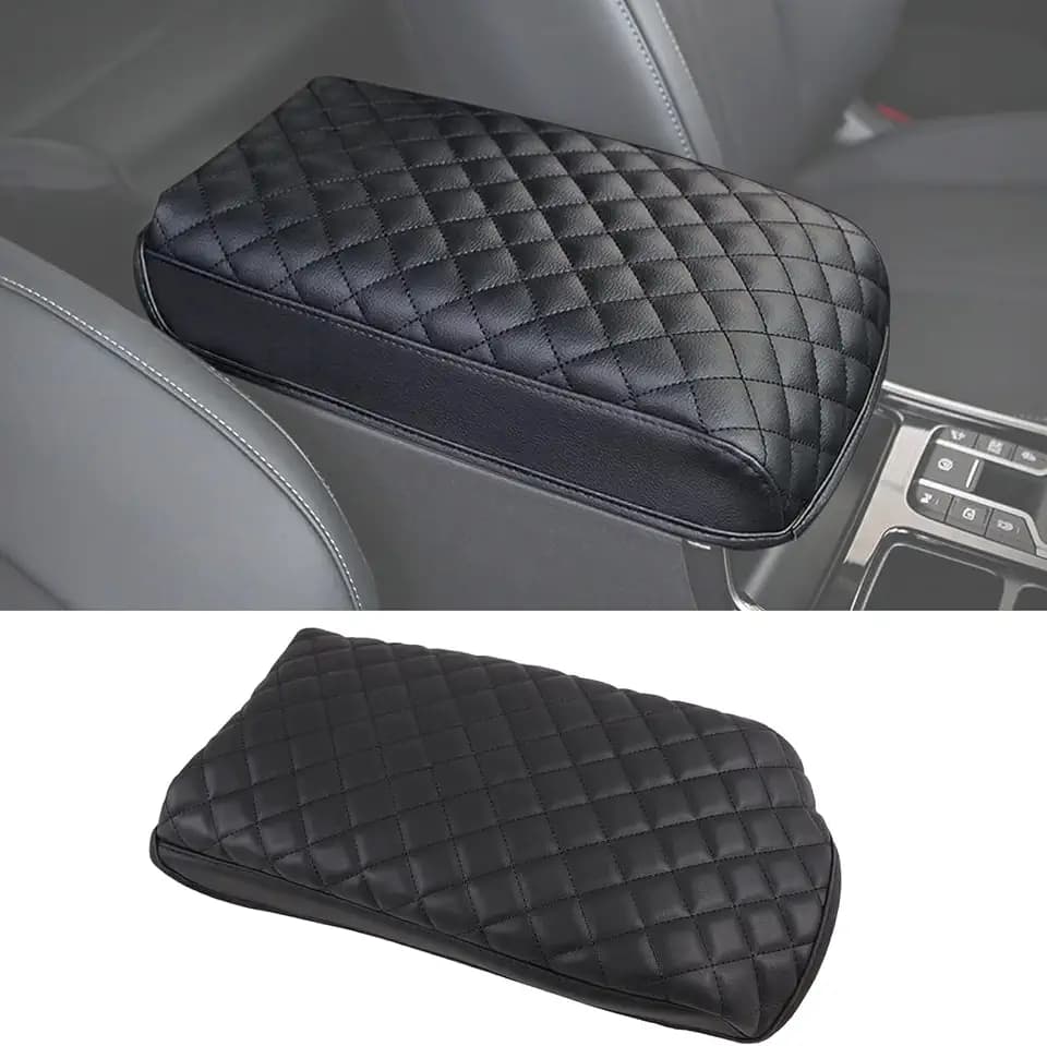 Center Console Cover Compatible with Kia Sorento 2026 2025 2024 2023-2021 Accessories, Waterproof Anti-Scratch Car Armrest Seat Box Protector Cover Cushion Lid Compatible with Kia Sorento Accessories