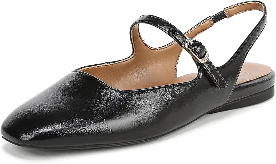 Naturalizer Women's Anikka Mary Jane Slingback Flat