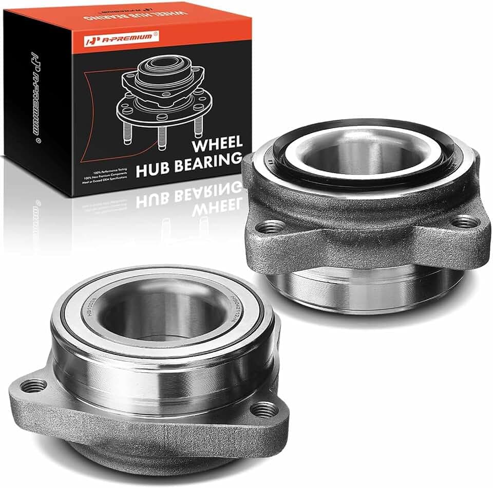 A-Premium 2 x Front Wheel Bearing Compatible with Honda, Acura, Isuzu