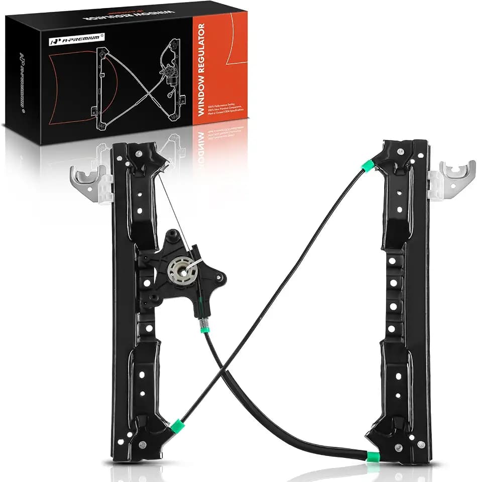 A-Premium Power Window Regulator Rear Passenger Sliding Door, Without Motor