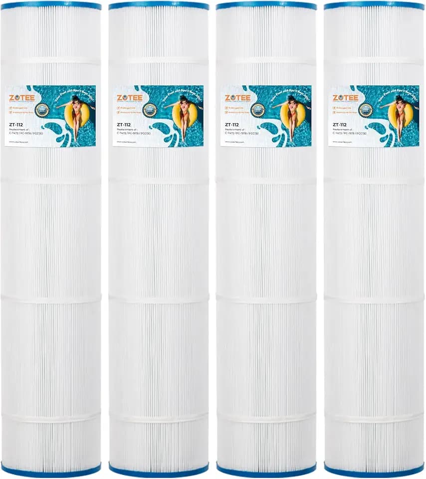 ZOTEE CCP520 Pool Filter Cartridge Unicel C-7472 PCC130 FC-1978 4 Pack