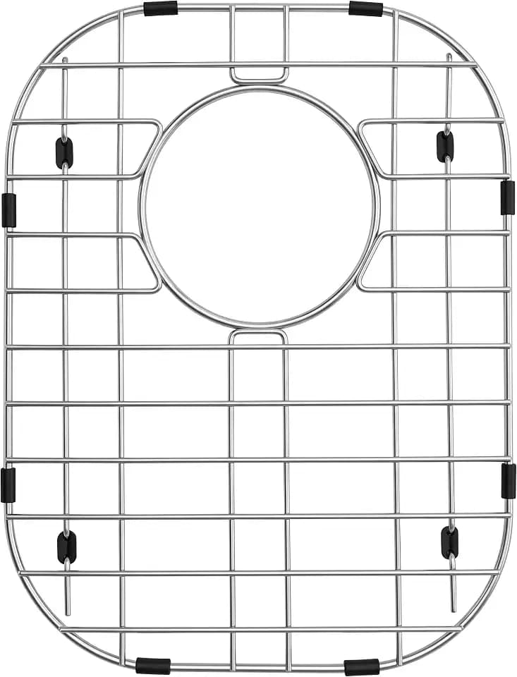 Granatan Kitchen Sink Grid 11.26 x 14.5 Inch, Rear-Center Drain