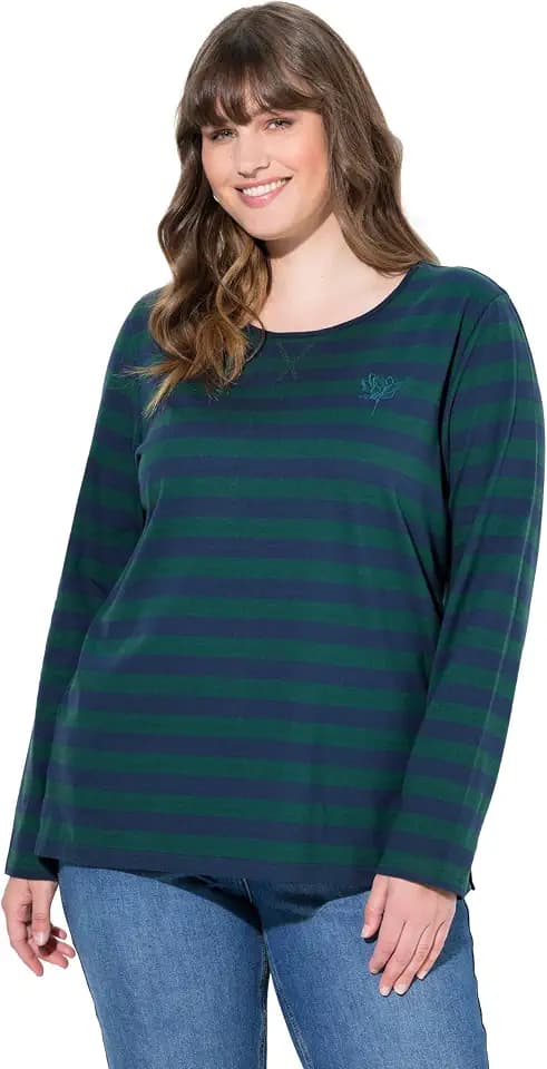 Ulla Popken Damen Langarmshirt