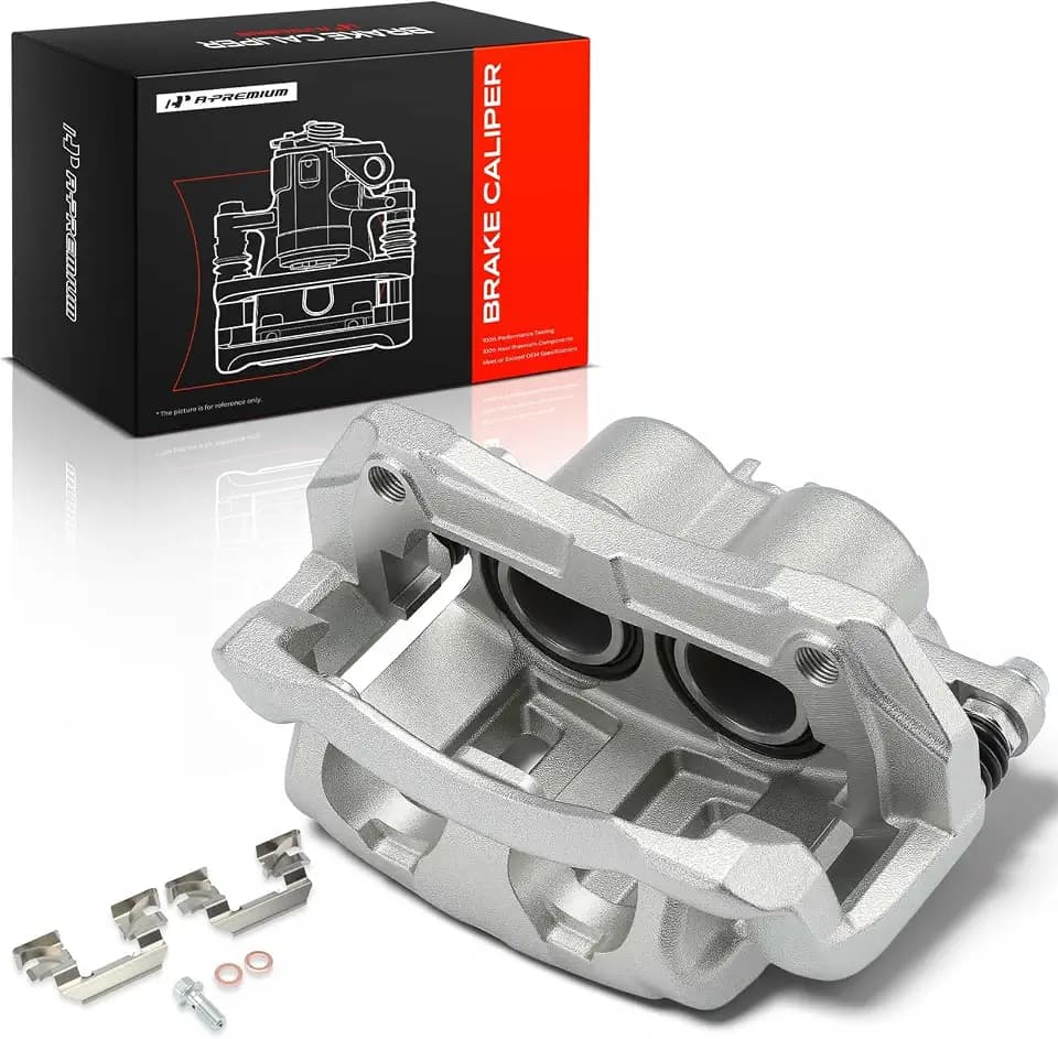 A-Premium Front Left Driver Disc Brake Caliper with Bracket