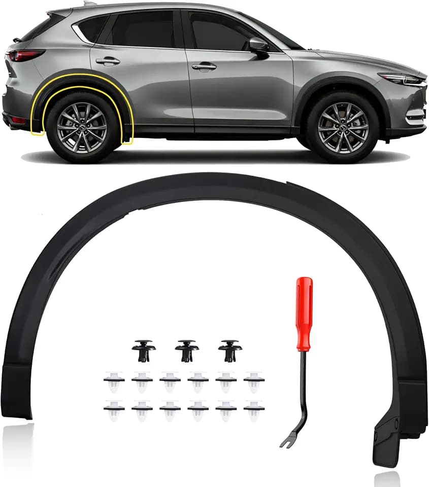 Passenger Side Rear Fender Trim Fit for 2017-2021 Mazda CX5