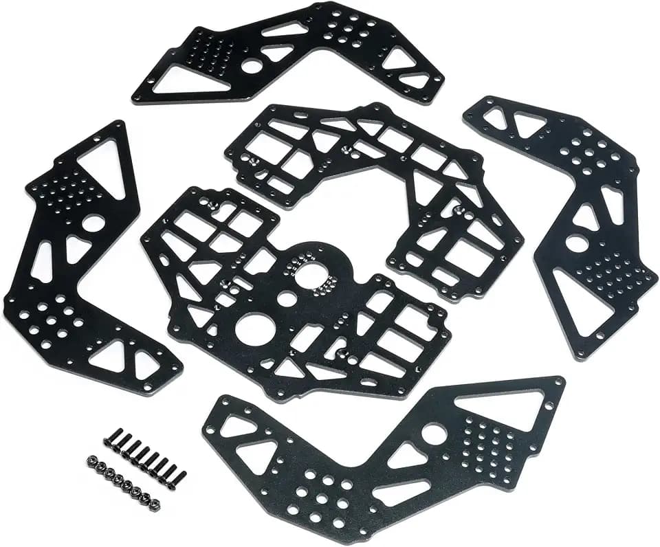 Losi Chassis Side Plate Set LMT LOS241034 Elec Car/Truck Replacement Parts