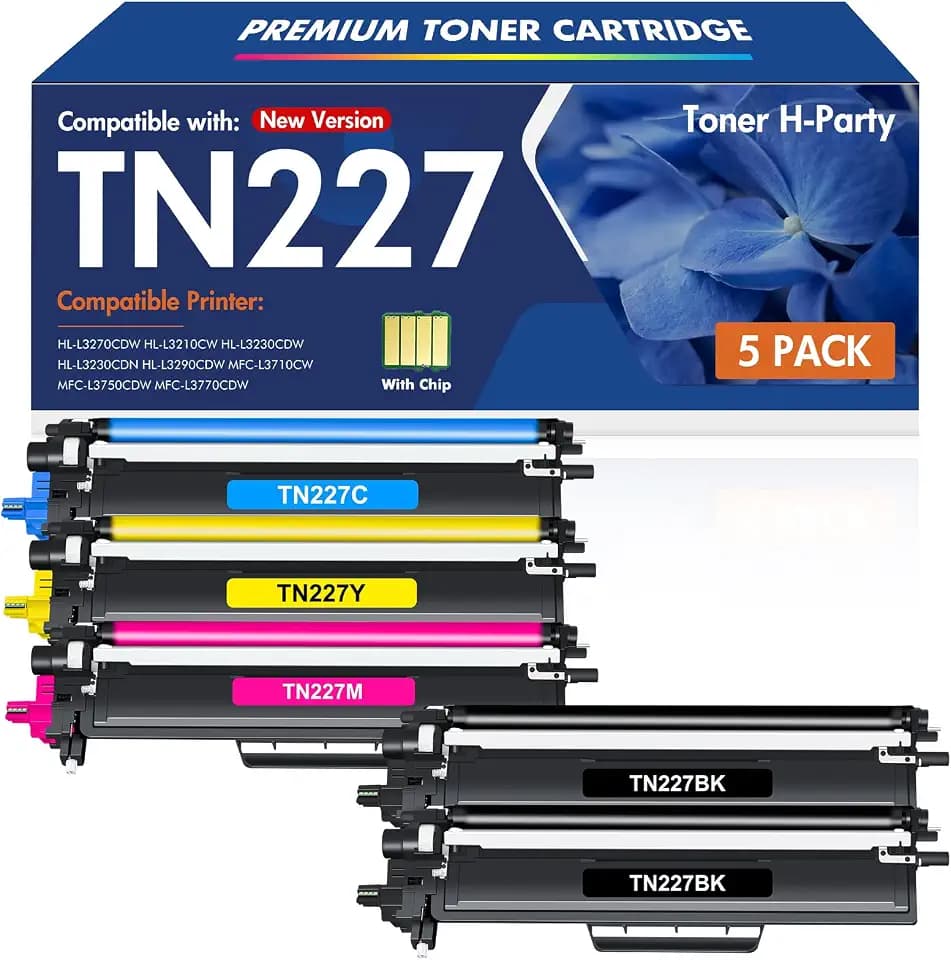 TN227 TN-227BK/C/M/Y High Yield Toner Cartridge TN-227 TN223 TN227BK/C/M/Y