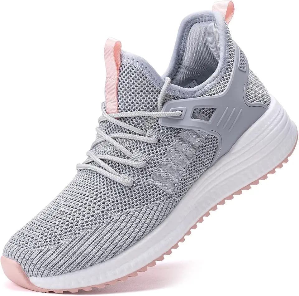 SDolphin Running Shoes Women Sneakers - Comfortable Memory Foam Lightweight Walking Tennis Workout Athletic Shoes