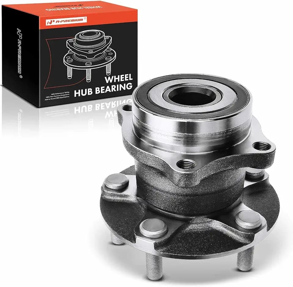 A-Premium Rear Wheel Bearing and Hub Assembly with 5-Lug