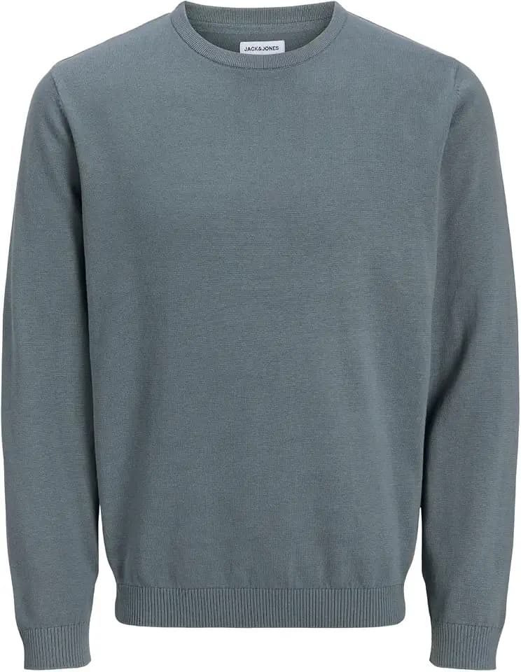 JACK & JONES Male Strickpullover Einfarbig Strickpullover