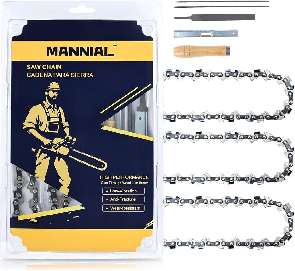 3 Pack 12 Inch Chainsaw Chain Fits Dewalt 20V DCCS620 3/8"LP .043" 45DL